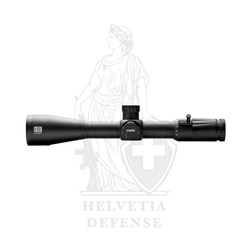 Schwarzes EOTECH Vudu 3.5-18x50 SFP Zielfernrohr mit beleuchtetem HC1-Absehen in der zweiten Bildebene
