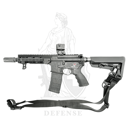  Fully equipped LMT Defense CQB MARS-EU M-LOK compact rifle in 5.56x45mm with 8-inch barrel 