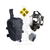 CM-6 Gasmaske komplettes CBRN-Kit Brombutylkautschuk mit Panorama-Visier, integriertem Trinksystem, doppeltem 40mm NATO-Gewinde EN 148-1 und 5-Punkt-Kopfbänderung – CE-zertifiziert EN 136 Klasse III – Helvetia Defense Genf