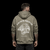 HELVETIA DEFENSE Hoodie BLACKOUT -  OLIVE
