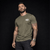  HELVETIA DEFENSE T-Shirt BLACKOUT – T-shirt olive