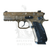 CZ Shadow 2 Compact Carry OR Pistole in FDE/Bronze-Camo-Ausführung, Kaliber 9 × 19 mm, optikbereiter Verschluss ohne Adapterplatte