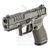 Springfield Armory Echelon 4.0C Kompaktpistole in 9 mm in OD Green mit optikbereitem Verschluss und U-Notch-Visierung mit Tritiumkorn