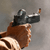  Staccato XC 9mm compensated 2011 pistol in black with integrated barrel compensator 