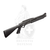 FABARM MARTIAL CANTILEVER AB 14-inch pump-action shotgun, 12-gauge, Cerakote Armor Black finish