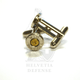 9mm Luger Bullet Cufflinks (set of 2) - Nickel