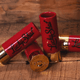 LUCKY SHOT Shot Glass Shotgun Shell Set of 4