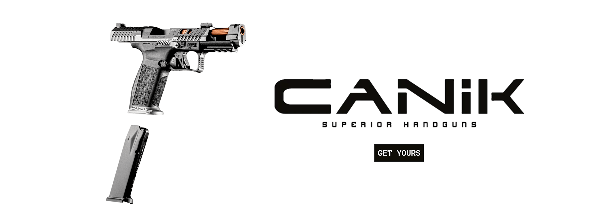 Pistolet CANIK 9mm – Superior Handguns – disponible chez Helvetia Defense Genève