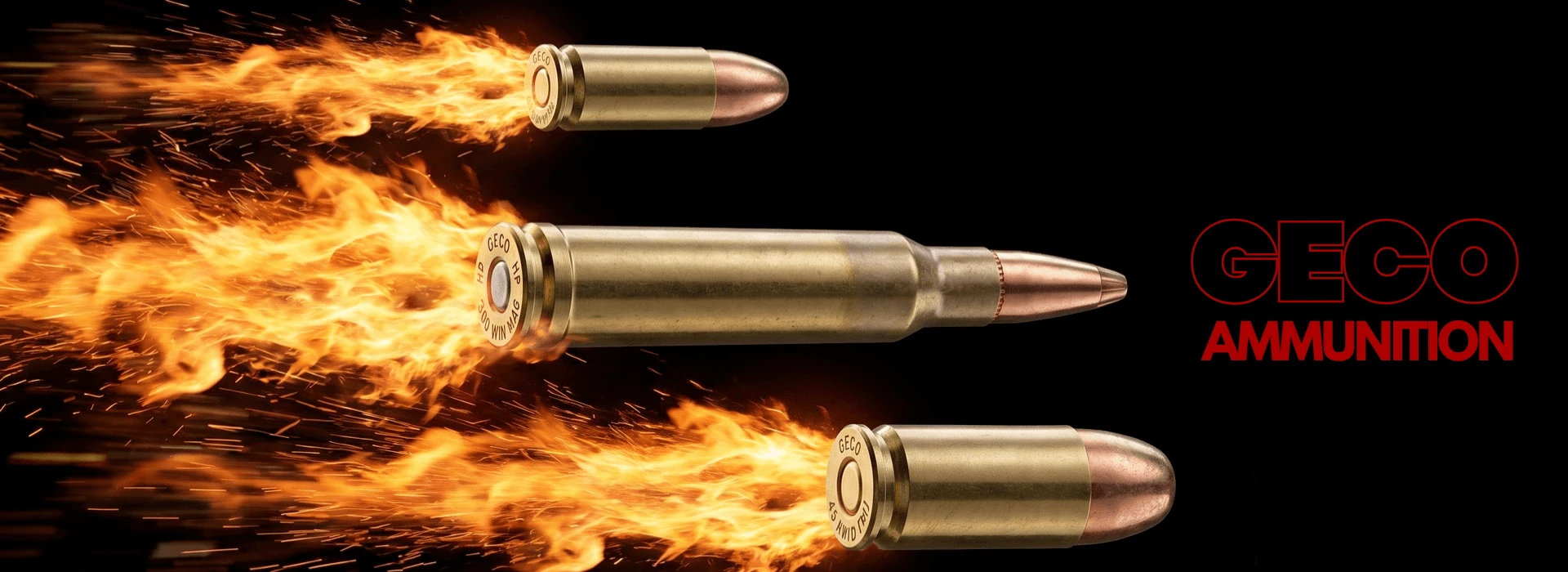 GECO ammunition – 9mm Luger, .223 Rem, .308 Win, .44 Mag – FMJ Target and Express hunting lines – best value for training