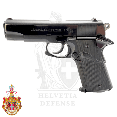 Colt 1911 Combat Commander .45 ACP Pistol | HELVETIA DEFENSE