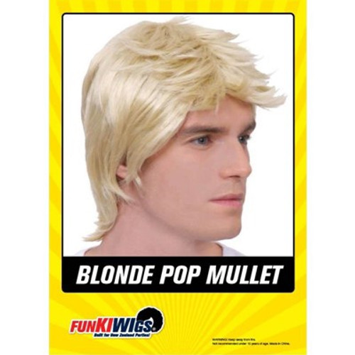 Funkiwi  Pop Mullet Wig.