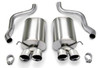 CORSA SPORT AXLE-BACK 2009-2011 C6 CORVETTE 3.5" PRO SERIES TIPS