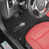 C7 Corvette Stingray Floor Mats - Lloyd Mats Jet/Black with C7 Stingray Logo & Corvette Script