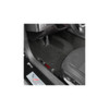 C7 CORVETTE FLOOR MATS - LLOYD MATS JET/BLACK WITH  C7 SIDEWAYS LOGO