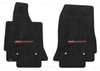 1 "C7 LLYODS ULTIMAT FRONT GRANDSPORT SINGLE LOGO  JET BLACK FLOOR MATS"