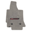 2 "C7 LLYODS ULTIMAT FRONT GRANDSPORT SINGLE LOGO GREY FLOOR MATS"