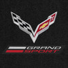 1 "C7 LLYOD ULTIMAT GRANDSPORT DOUBLE LOGO JET BLACK CARGO MAT CONVERTIBLE"