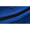 C8 Corvette Script Rear Emblem in Elkhart Lake Blue Metallic