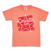 Corvette Girl Starstruck Watercolor Tee