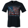 C7 CORVETTE VINTAGE USA FLAG TEE