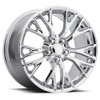 C7 CORVETTE Z06 STYLE CHROME WHEEL - SINGLE