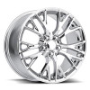 C7 CORVETTE Z06 STYLE CHROME WHEEL - SINGLE