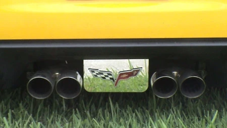 Exhaust Plate, C6 Corvette Polished
