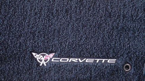 C5 Corvette Lloyds Floor Mats with Sideways Logo