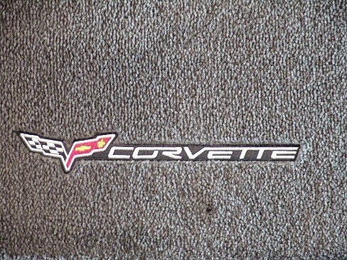C6 Corvette Lloyds Floor Mats with Side Logo