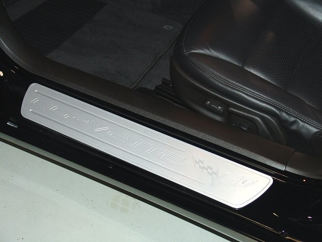 C6 Billet Door Sill Protectors