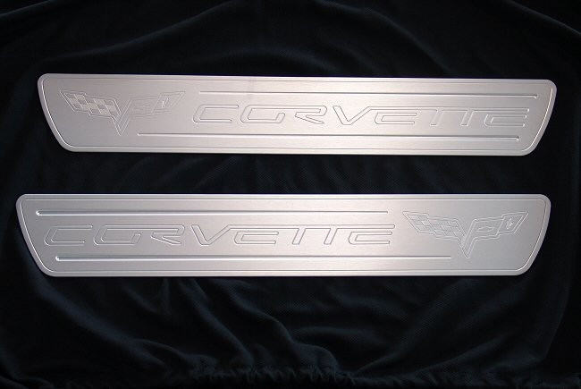 C6 Billet Door Sill Protectors