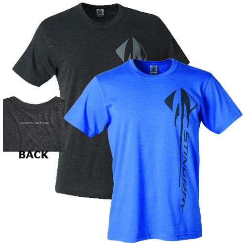 C7 STINGRAY VERTICAL LOGO T-SHIRT 