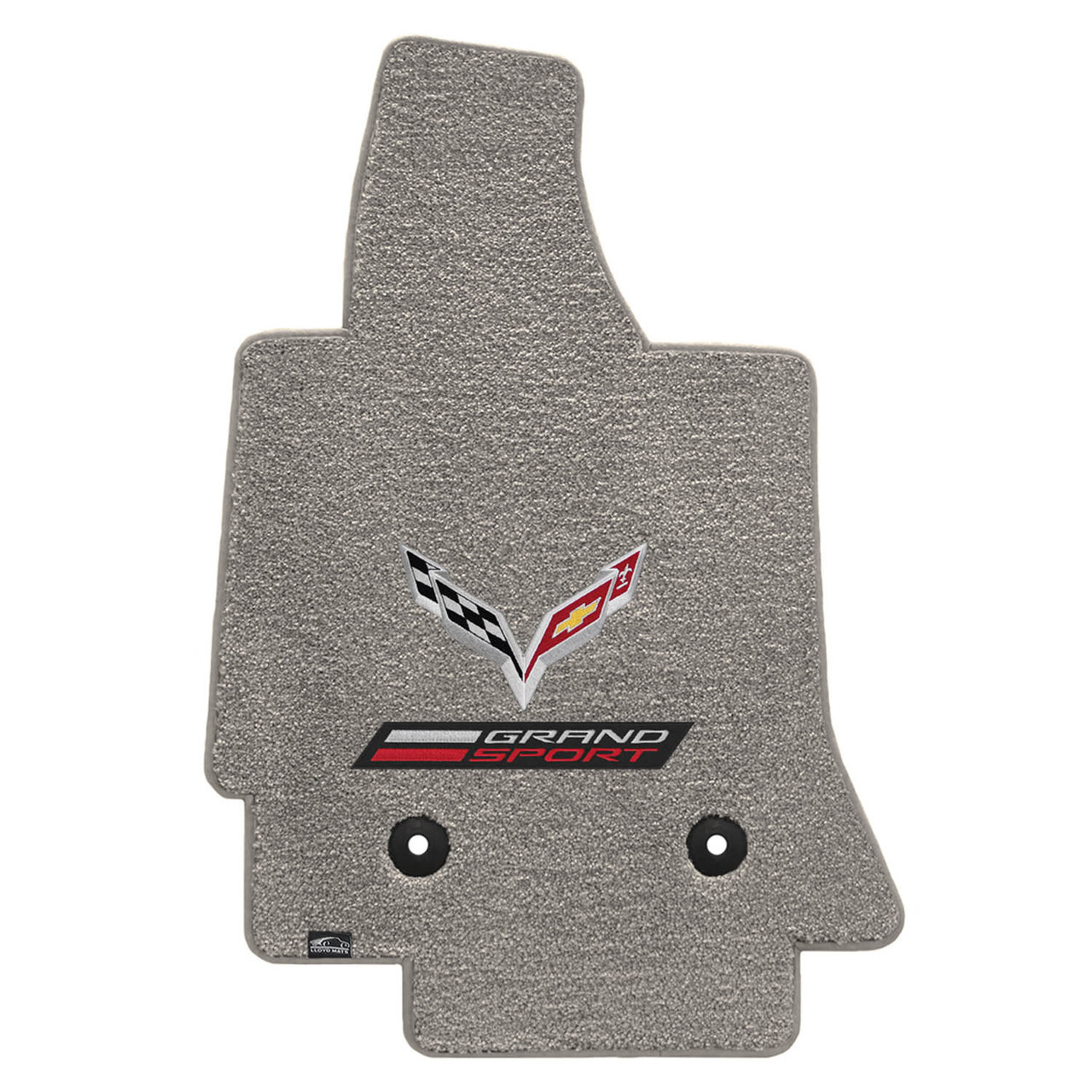 C7 LLYODS ULTIMAT GRAND SPORT DOUBLE LOGO GREY FLOOR MATS