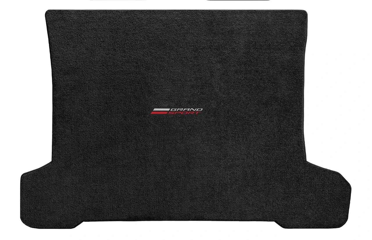 1 "C7 LLYOD MATS ULTIMAT GRANDSPORT SINGLE LOGO JET BLACK CARGO MAT COUPE "