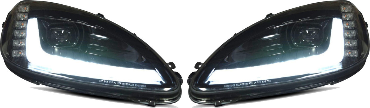 Morimoto XB LED C7 Style Headlights For C6 Models INSTALLED