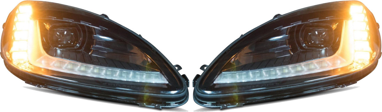 Morimoto XB LED C7 Style Headlights For C6 Models INSTALLED