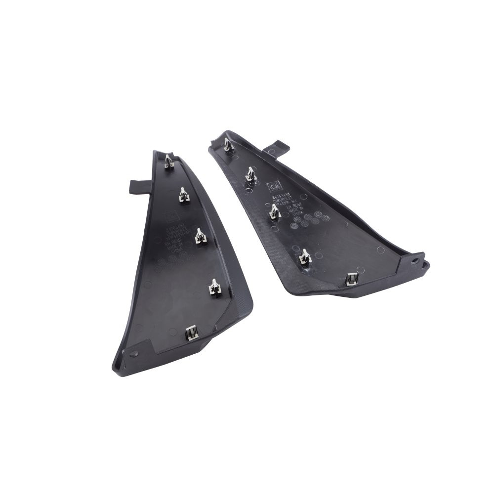 C8 Rear Splash Guards in Black