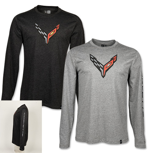 C8 Corvette Carbon Flash Long Sleeve Tee