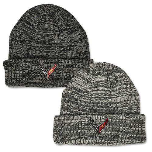 C8 Corvette Heathered Beanie