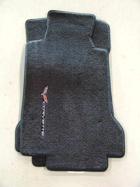 C6 Corvette Lloyds Floor Mats with Side Logo