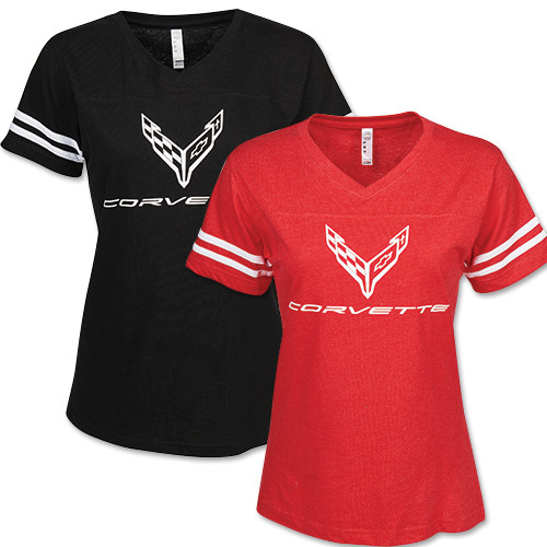 LADIES TEE C8 FOOTBALL
