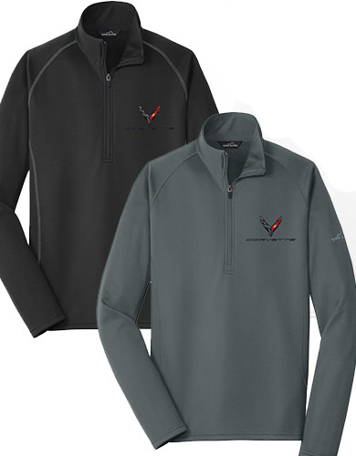 Men’s C8 Corvette Eddie Bauer ½ Zip