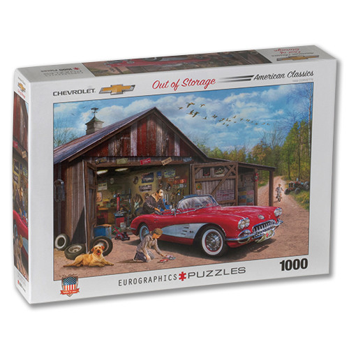 OUT OF STORAGE ’59 VETTE 1000 PC PUZZLE
