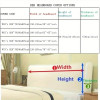 All-inclusive Thicken Soft Velvet Headboard Cover Protector Cover
