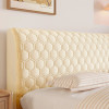 All-inclusive Thicken Soft Velvet Headboard Cover Protector Cover
