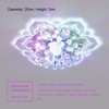 LED Ceiling Light Crystal Flower Chandelier