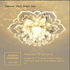 LED Ceiling Light Crystal Flower Chandelier