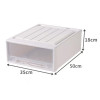 Wardrobe Storage Box Drawer Style Stackable Container With Lid