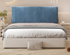 High-end Removable Headboards for Bedroom Modern Velvet Design Headboard