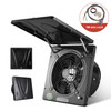 10 inch Wall mounted Exhaust fan Flip-top Powerful Range Hood Fume Smoke Ventilation 220V